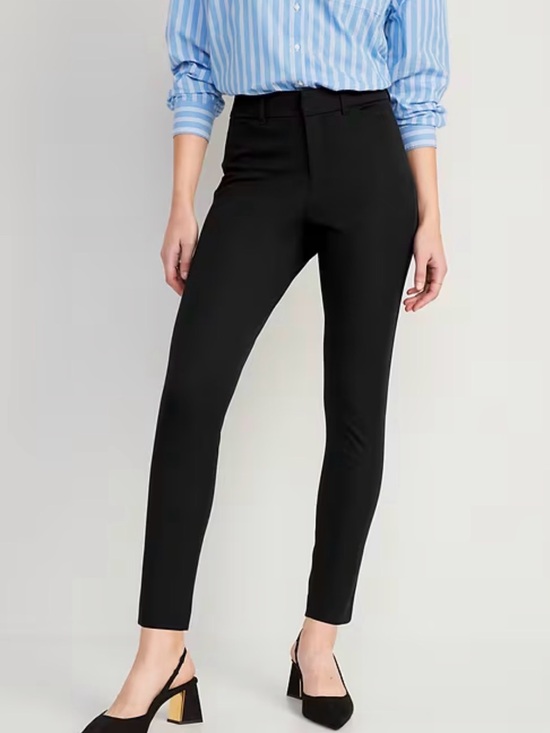 Old Navy Pants - Old Navy Black High-Rise Pixie Skinny Pants